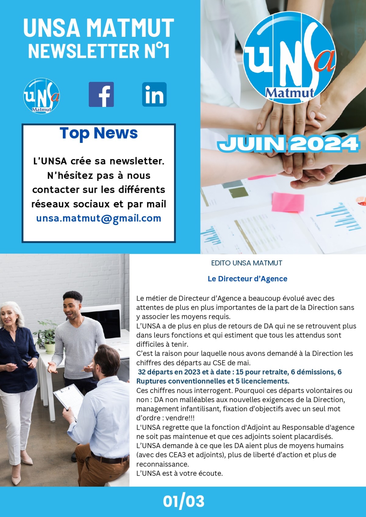 Newsletter n°1