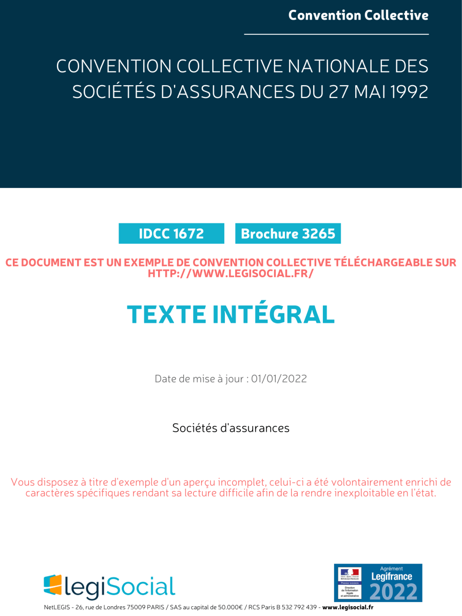 convention collective