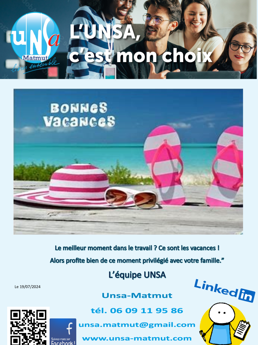 Bonnes vacances