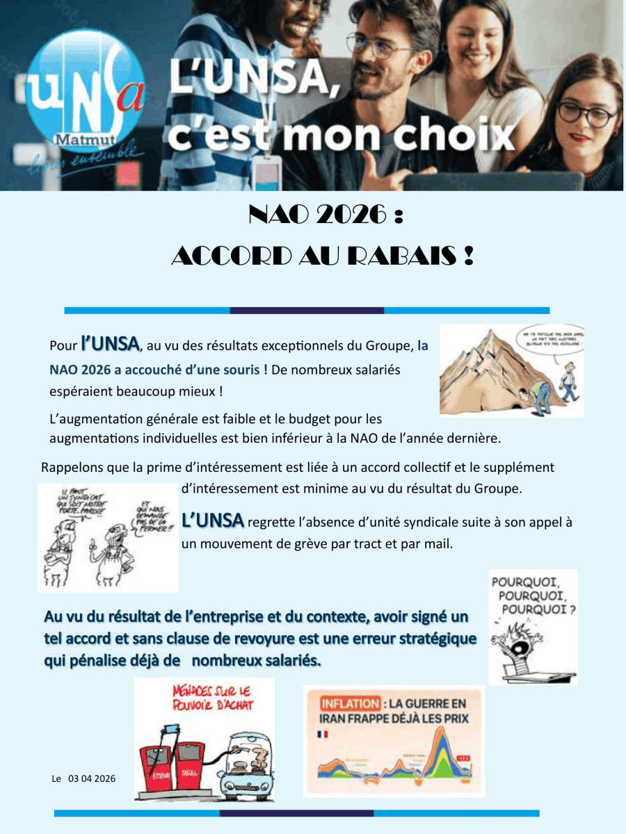 NAO 2026 : accord au&nbsp;rabais